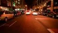 San Francisco Driving Plate 10 Downtown at Night HD Footage