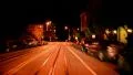 San Francisco Driving Plate 18 Downtown at Night HD Footage