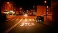 San Francisco Driving Plate 21 Lombard St at Night HD Footage