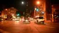 San Francisco Driving Plate 23 Downtown at Night HD Footage
