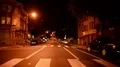 San Francisco Driving Plate 29 Going up Twin Peaks at Night California USA HD Footage
