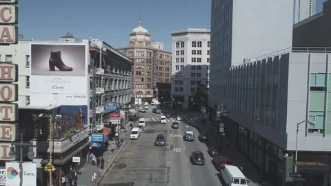 San Francisco Drone - 4K Stock Footage 79924124