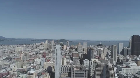 San Francisco Drone - 4K Stock Footage 79938426