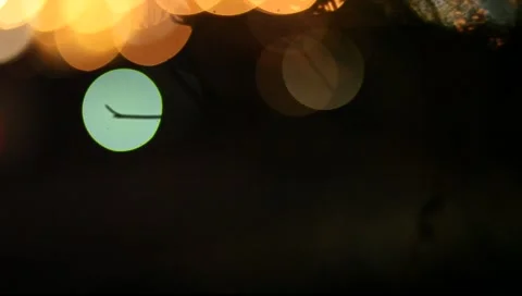 San Francisco Freeway Lights Stock Footage