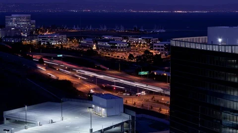 San Francisco Freeway Timelapse Stock Footage 98707213