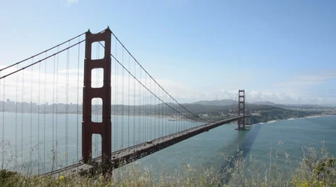 San Francisco // Golden Gate Bridge Stock Footage
