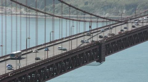 San Francisco // Golden Gate Bridge Stock Footage