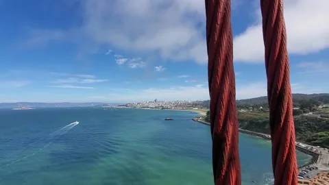 San Francisco Golden Gate Bridge 3 Stock Footage 157338997