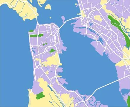 San francisco Stock Illustration