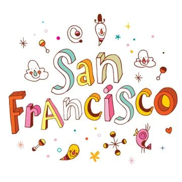 San Francisco Stock Illustration