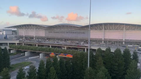 San Francisco international airport sfo Stock Footage 164028638