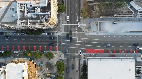 San Francisco Intersection Stock Footage 94885197