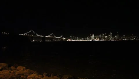 San Francisco Night Stock Footage 2297151