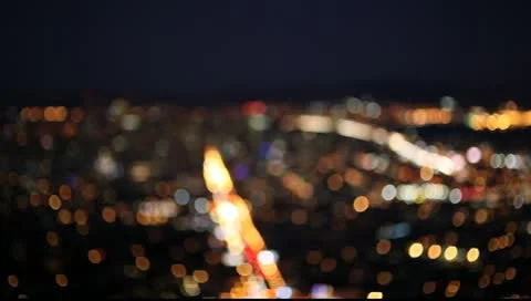 San Francisco at Night Stock Footage 10072746