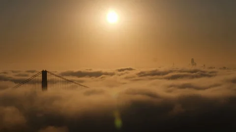 San Francisco Panorama Stock Footage 97697724