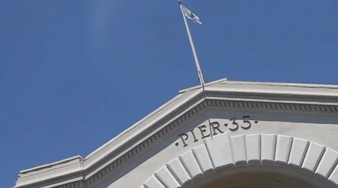 San Francisco Pier Stock Footage 56332042