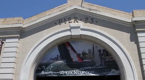San Francisco Pier Stock Footage 56332048
