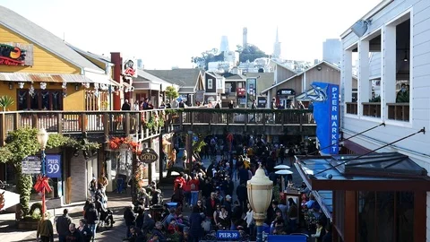 San Francisco Pier Stock-Footage 104199143