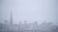 San Francisco Skyline and Ocean In Fog 4k or 4k+ Resolution