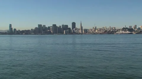 San Francisco Skyline Stock Footage