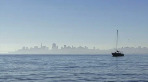 San Francisco Skyline Stock Footage 24728686