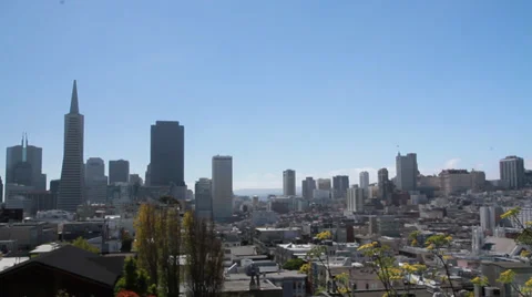San Francisco Skyline Stock Footage 31853453