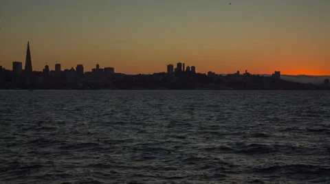 San Francisco Skyline Stock Footage 35520656