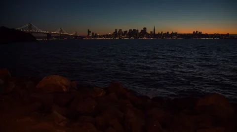San Francisco Skyline Stock Footage 35521157