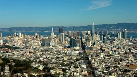San Francisco Skyline Stock Footage 83215712