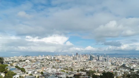 San Francisco Skyline Stock Footage