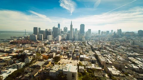 San Francisco Skyline Timelapse Stock Footage 104290741