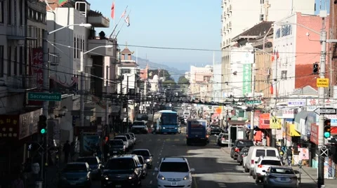 San Francisco Streets Stock Footage 46259758