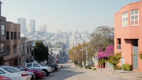 San Francisco streets Video stock 132806814