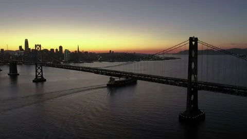 San Francisco sunset 4K 動画素材 148245217