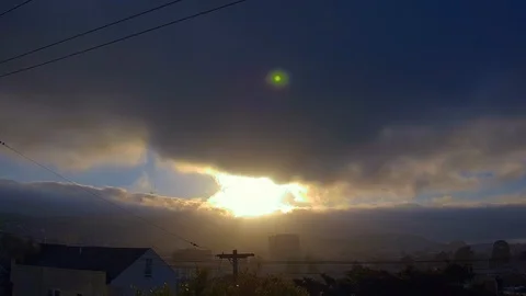 San Francisco Sunset Stock Footage