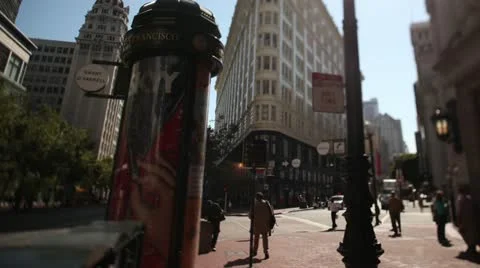 San Francisco Timelapse 3 库存影片 11236546