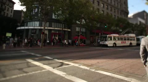 San Francisco Timelapse 4 库存影片 11236742