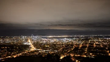 San Francisco Timelapse Panning Stock Footage 86137795