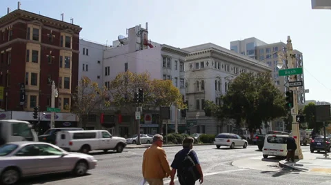 San Francisco Traffic Stock-Footage 32420163