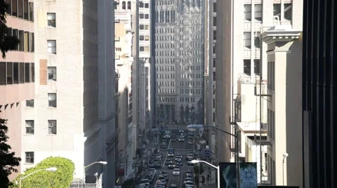 San Francisco Traffic Stock Footage 46258827
