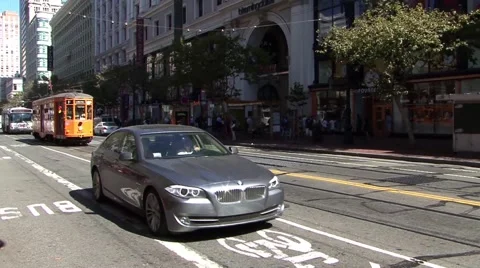 San Francisco Tram Video stock 41471712