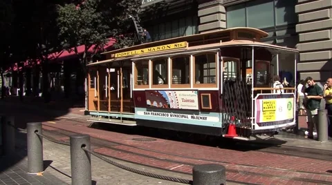 San Francisco Tram 스톡 동영상 45948076