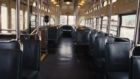 San Francisco Trolley Interior 2 Stock Footage 71890370