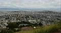 San Francisco Twin Peaks Daytime Time Lapse Dolly California USA 4k or 4k+ Resolution