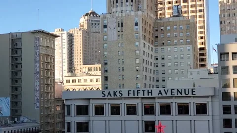 San Francisco Union Square 2 Stock Footage 157338429
