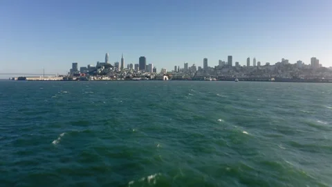 San Franciso From the Bay Stock Footage 293258571