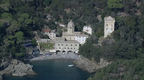San Fruttuoso Stock Footage 65385886