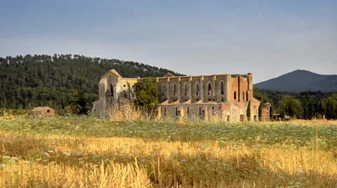 San galgano abbey Видео 33608452