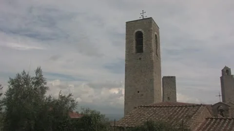 San Gimignano Stock Footage 12915060