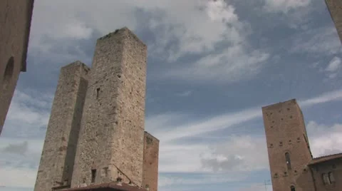 San Gimignano Video stock 12919226